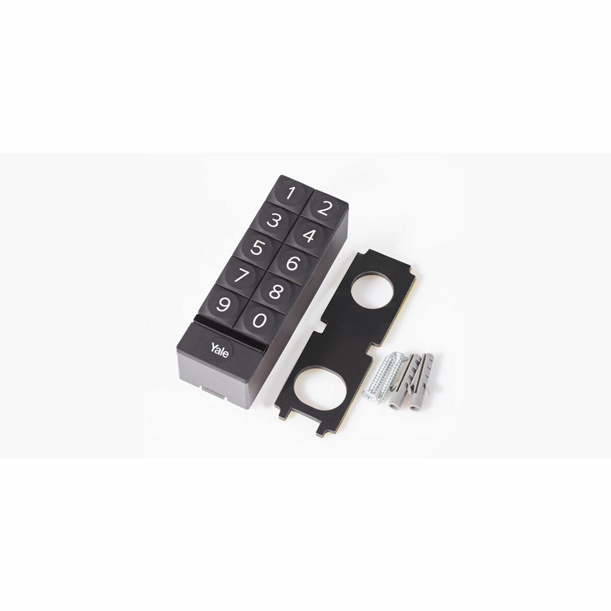 Candado de llave Yale 05/301000/BL Metal Plástico Rectangular